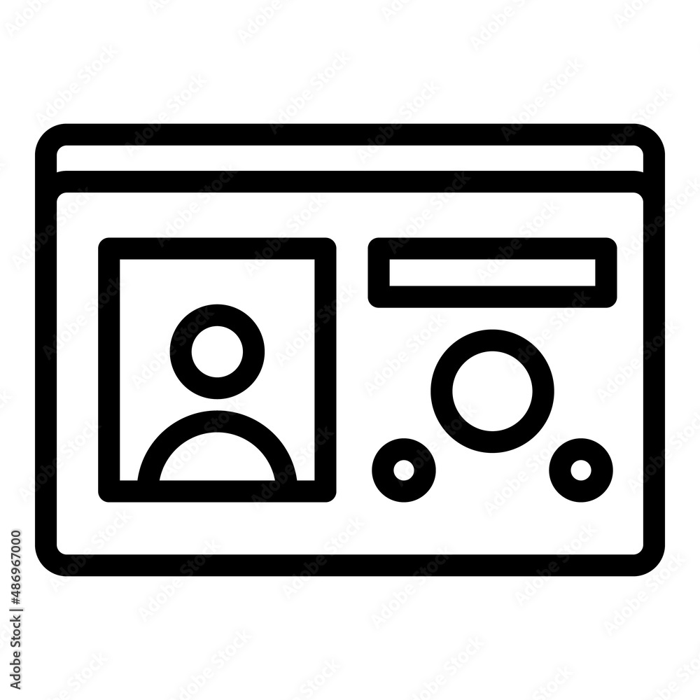 Poster gate video intercom icon outline vector. camera security. control apartment