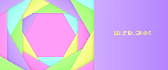 Colorful  geometric background. Vector illustration.