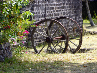Fototapeta na wymiar Old mill Petite Victoria Mauritius