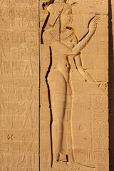 Tempel von Philae, Detail, Insel Agilkia, Ägypten