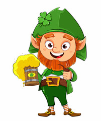 Leprechaun cartoon character