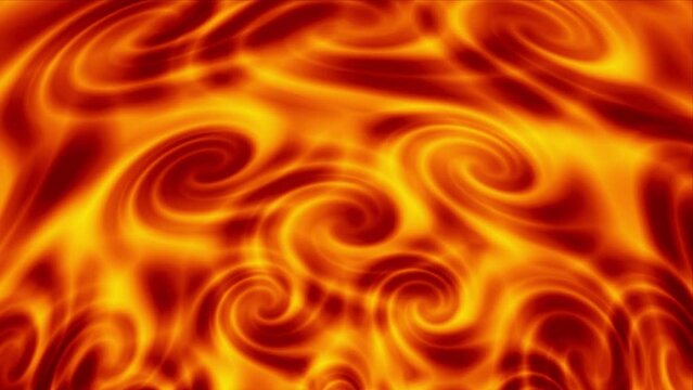 Swirl Pattern Fire Art Background
