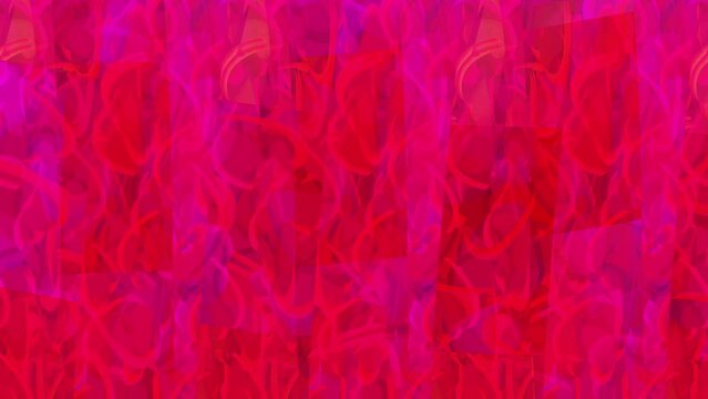 heart shaped shiny valentine's day red hearts holiday pink pattern moving background overlay