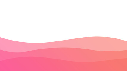 Red pink waves Illustrated on light background simple and minimalistic background image