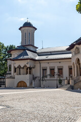 Fototapeta na wymiar Patriarchal Palace in Bucharest, Romania