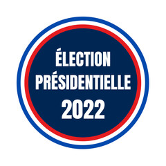 Symbole élection présidentielle 2022 en France
