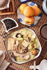 Pepper pork stomach soup - A popular Taiwan food in winter  