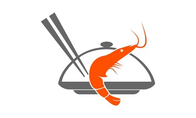 logo seafood shrimp restaurant