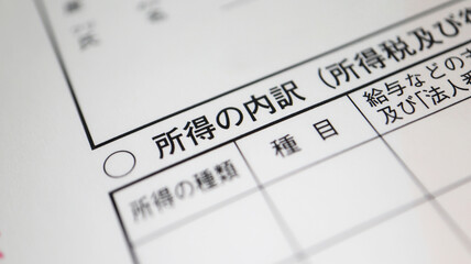 Tax return of Japan 2020 (確定申告）