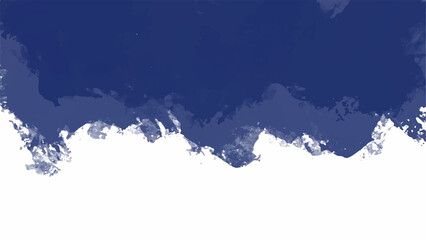 Blue watercolor background for your design, watercolor background concept, vector.