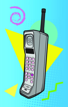 1980s cell phone