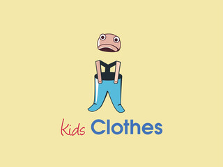 kids apparel fashion clothes logo