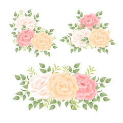 Beautiful Floral Ornament Vector Illustration