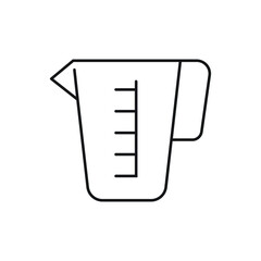 Liter icon design isolated on white background