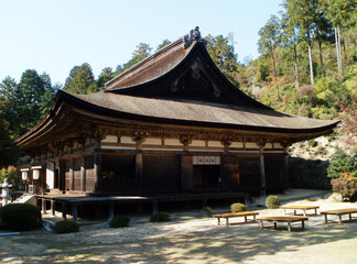 Fototapeta premium 善水寺 本堂 滋賀県湖南市岩根