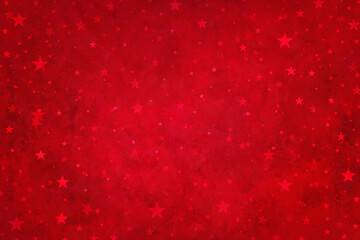 Stars on red background, 4th of July design, veterans day or memorial day backdrop