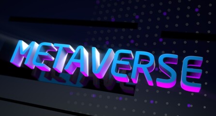 Obraz premium Metaverse digital cyber world technology, man with virtual reality VR goggle playing AR augmented reality game and entertainment, NFT game futuristic lifestyle