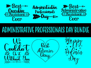 Administrative Professionals Day t-shirt design