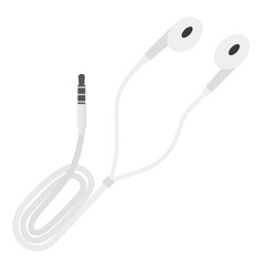 イヤホンのイラスト