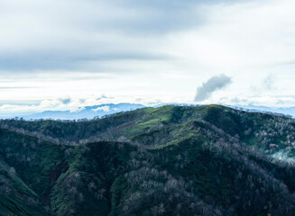 山の写真