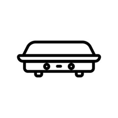 Car icon . line icon style. suitable for transportation symbol. simple design editable. Design template vector