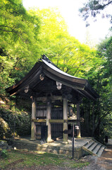 鞍馬寺　中門　京都市左京区