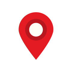 Location pin map vector icon symbol design