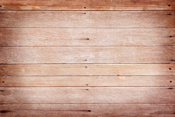 Fototapeta premium Old wooden wall or Brown wood texture background