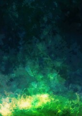 夏の青空と雲の背景素材
