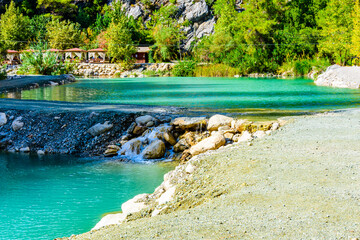 River in a Goynuk canyon. Antalya province, Turkey