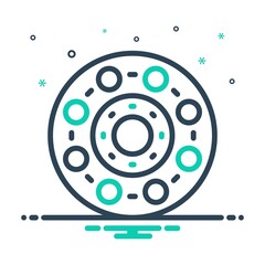 Mix icon for bearing