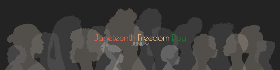 Juneteenth - Freedom Day banner.