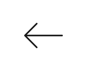 Black line icon on white background