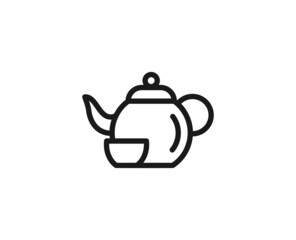 Beauty line icon on white background