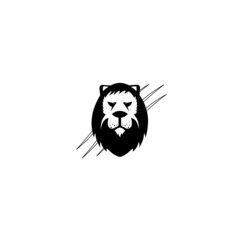 lion illustration for your personal brand logo