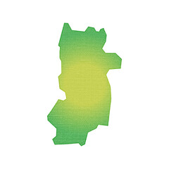 奈良県　日本地図