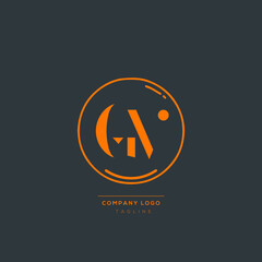 Luxury modern GV Letter Business Logo Design Alphabet Icon Vector Symbol. Creative minimal letter GV logo template.
