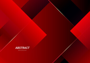 Abstract geometric red pattern modern decorative design background
