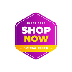 Super sale symbol for business. Vector illustration