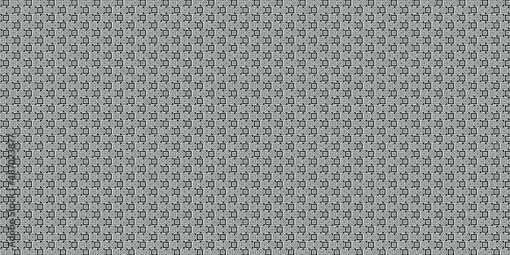 Aufkleber abstract geometric pattern with lines. black and white square texture. modern abstract vector backgr