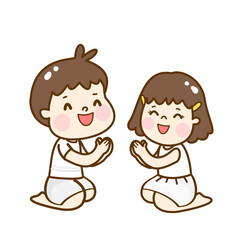 Fototapeta premium Cartoon cute character.