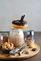 Cold coffee frappe