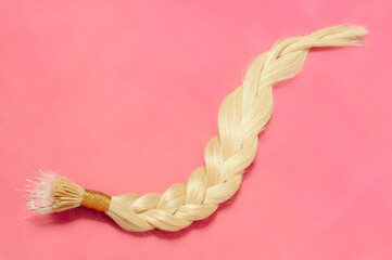 Braided of Plastic string (Silicone line)tip straight blonde human hair extensions