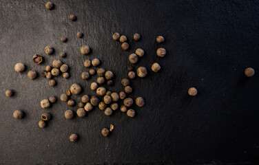 Black peppercorns