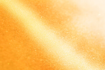 Fototapeta premium Gold celebration glitter lights bokeh background.