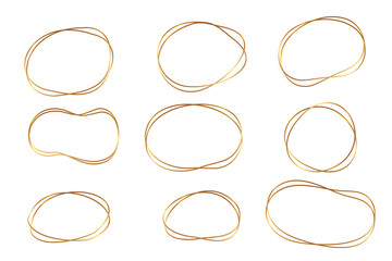 Cute hand-painted blue-colored speech bubble