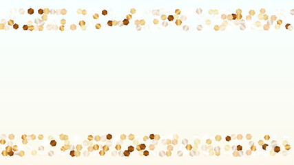 Party Background with Confetti of Glitter Particles. Sparkle Lights Texture.