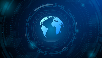 	
Technology graphic design background. Vector illustration. Vector Abstract technology circuit lines. Technology vector background.Eps10 vector illustration.