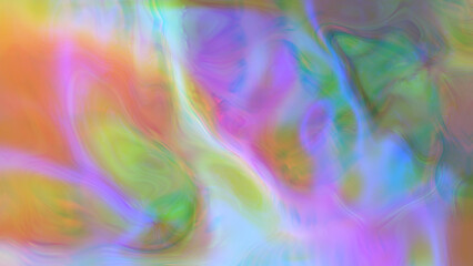 Abstract multicolored glowing gradient background.