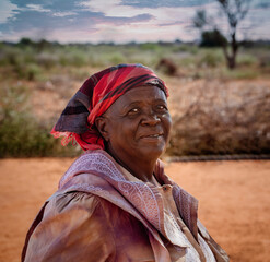 old African woman